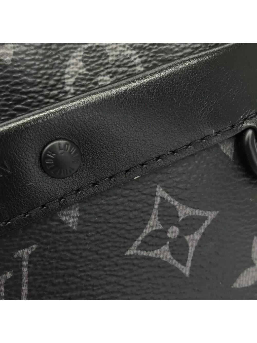 Louis Vuitton Monogram Eclipse Alpha Wearable Wallet Shoulder